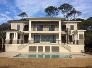 Custom Oceanfront Home in Palmetto Dunes